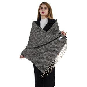 Women's Long Plaid Scarf Chunky Oversized Winter Warm Cashmere Shawl Gift 7328